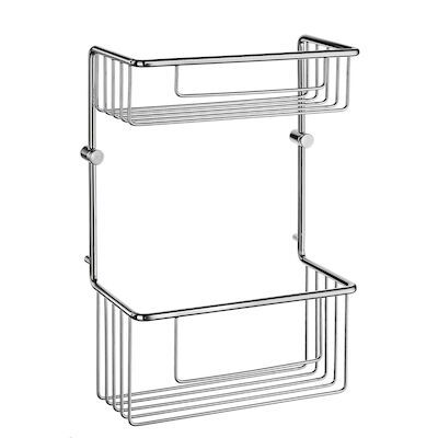 Douchekorf Smedbo Sideline Dubbel 21,5×11 cm Chroom