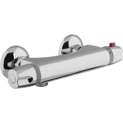 Douchekraan Thermostatisch VM Surf met Temperatuur Beveiliging Chroom