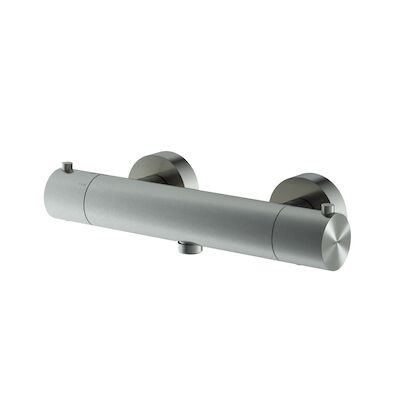 Douchemengkraan Hotbath Archie Thermostatisch met 1/2″ Doucheslang Onderaansluiting RVS316