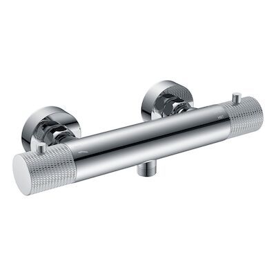 Douchemengkraan Thermostatisch Wiesbaden Ribbd Chroom