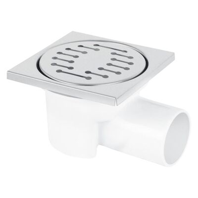 Doucheput Differnz Basic 100x100mm Zijuitlaat 49mm