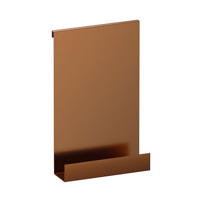 Doucherek Brauer Copper Edition Hangend met Glasklem Koper Geborsteld PVD