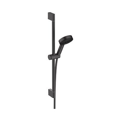 Doucheset HansGrohe Pulsify Select S 3 Jets Relaxation Met Glijstang 65 cm Mat Zwart
