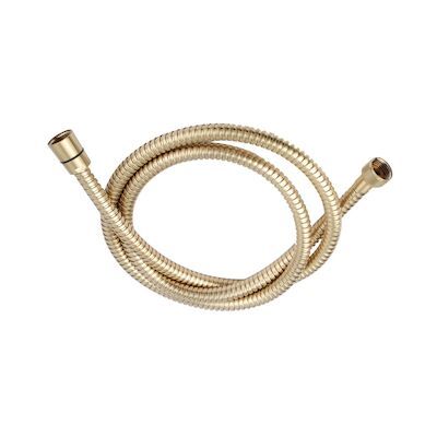 Doucheslang BWS Metalen 150 cm Geborsteld Messing Goud