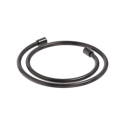 Doucheslang MAY Smooth 125 cm Geborsteld Carbon Black PVD
