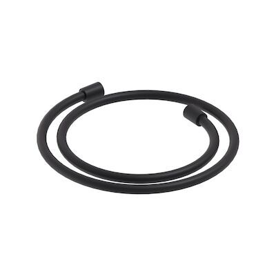 Doucheslang MAY Smooth 125 cm Mat Zwart PED