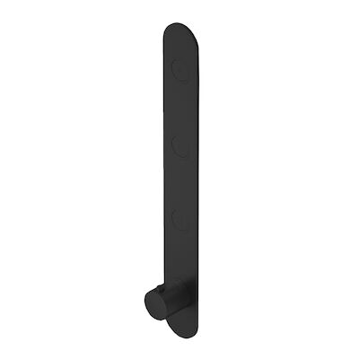 Douchethermostaat Hotbath Cobber Inbouw 3 Pushbuttons Mat Zwart (excl. inbouwdeel)