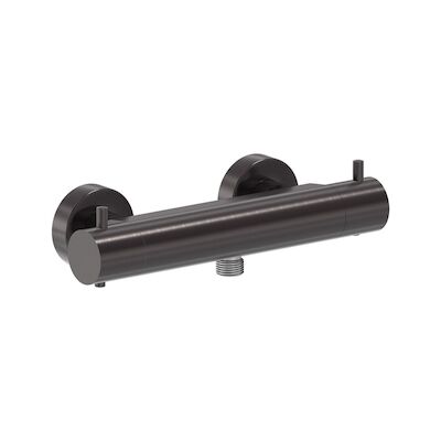 Douchethermostaat MAY Opbouw Geborsteld Carbon Black PVD