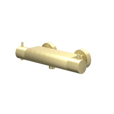 Douchethermostaatkraan IVY Bond Opbouw Cooltouch Geborsteld Mat Goud PVD