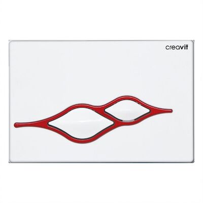 Drukplaat BWS Ufo TBV BWS GR5003 Wit/Rood