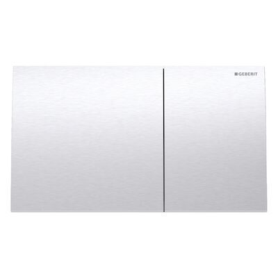 Drukplaat Geberit Sigma 70 Frontbediening 2-toets RVS