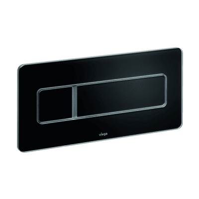 Drukplaat Viega Visign for More 105 Glas Zwart