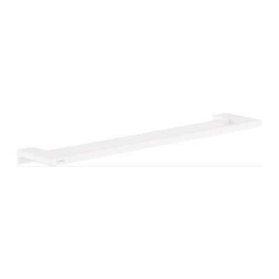 Dubbel Handdoekrek AddStoris HansGrohe 64,8 cm Mat Wit