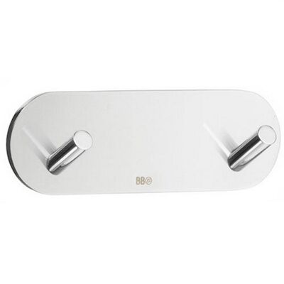 Dubbele Haak Smedbo Xtra Design Mini Gepolijst Chroom