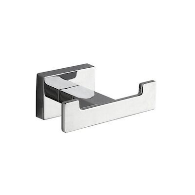 Dubbele Handdoekhaak Sapho Apollo 8.6×6.2 cm Chroom