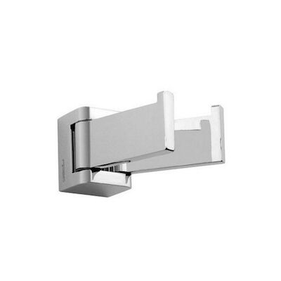 Dubbele Handdoekhaak Sapho Glamour Draaibaar 3.2×4 cm Chroom