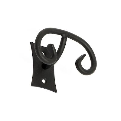 Dubbele Handdoekhaak Sapho Rebecca 9.9×6.6 cm Zwart