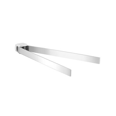Dubbele Handdoekhouder Sapho Pirenei Draaibaar 35.9 cm Chroom