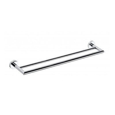 Dubbele Handdoekhouder Sapho X-Round Hangend 65.5×5.5 cm Chroom