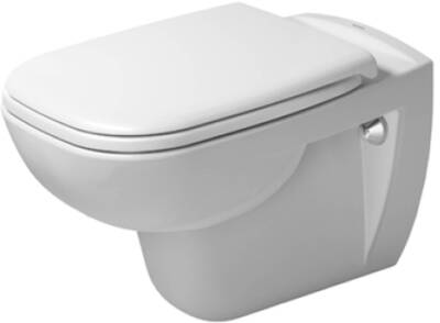 Duravit D-Code Closet Wand set inclusief Zitting 35,5×54,5 cm Wit