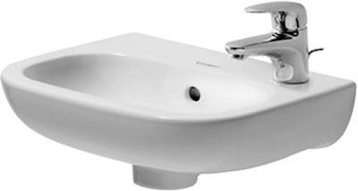 Duravit D-Code Fontein 36cm kraangat rechts Wit