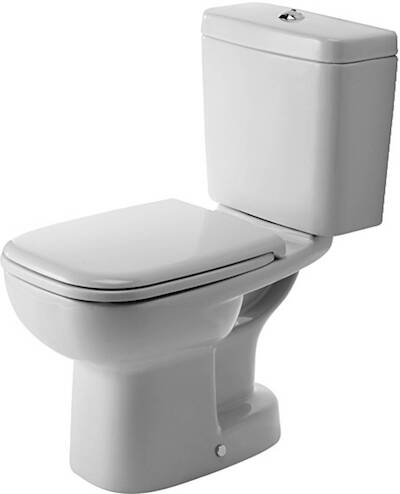 Duravit D-code Staand Closet 35,5×65 cm Wit
