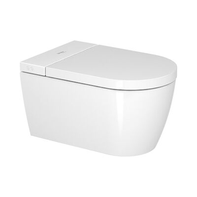 Duravit Douche WC SensoWash Starck f Plus Compact Met Compleet Pack Wandcloset 37.8×57.5 cm Duroplast Wit