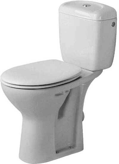 Duravit Duraplus Staand Closet 36×64 cm Wit