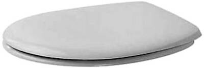 Duravit Duraplus WC-zitting wit(Alpin)/chr