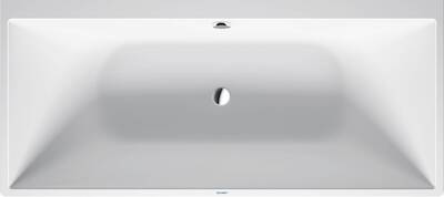 Duravit DuraSquare vrijstaand bad met ligzijde links en rechts 180x80x46cm mat wit solid surface