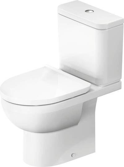 Duravit No.1 Staand Closet 36,5×65,5×42 cm Wit Hoogglans