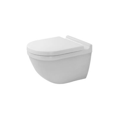 Duravit Starck 3 Wandcloset Pack Diepspoel En Softclose Closetzitting 36x54x42.5 cm Keramiek En Duroplast Wit