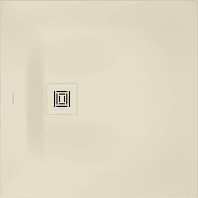 Duravit Sustano Douchebak 80x80x3 cm Mat Creme