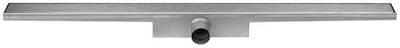 Easy Drain Compact Zero afvoergoot 6×70 cm zijuitlaat RVS
