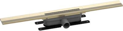 Easy Drain R-Line Clean Color Douchegoot 70 cm Brushed Brass