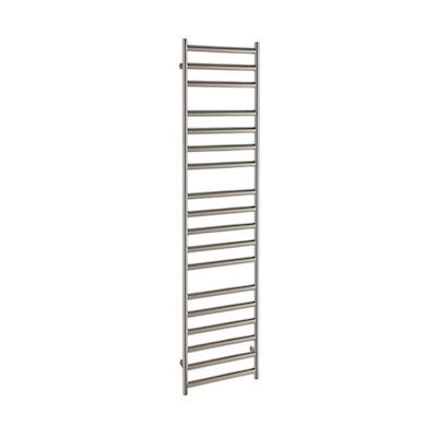 EH Design Radiator Athena Met Digitale Thermosstaat 50×140 cm Geborsteld RVS