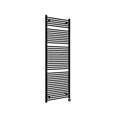 Elektrische Badkamer 1800x600mm radiator Best-Design Mat Zwart