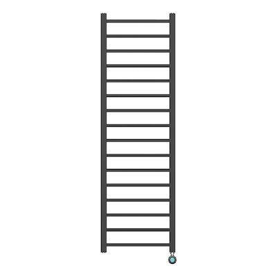 Elektrische Handdoekradiator BWS Bess 551W 160×50 cm Zwart