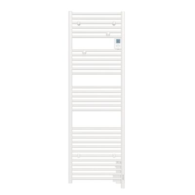 Elektrische Handdoekradiator BWS Dry 183.7×55 cm Digitaal 1000W Wit