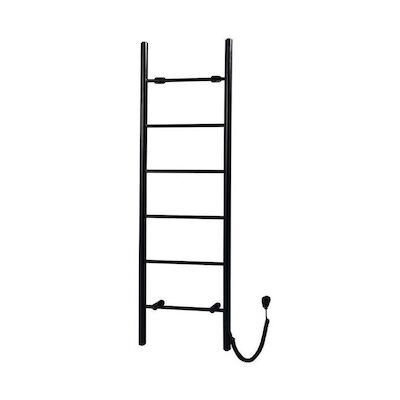 Elektrische Handdoekradiator Sapho Karbo 50×160 cm Zwart