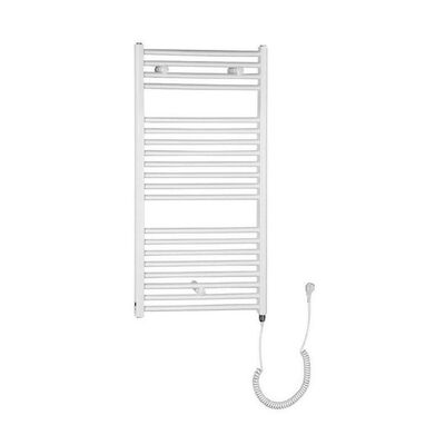Elektrische Handdoekradiator Sapho Recht 45×97 cm 415W Wit