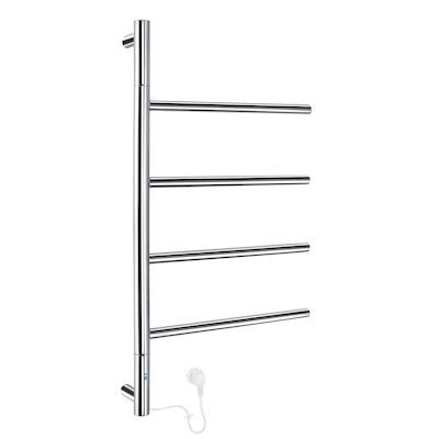 Elektrische Handdoekradiator Smedbo Dry 4 Draaibare Armen 40,3×77,7 cm 40W RVS Gepolijst