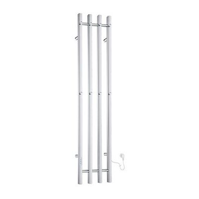 Elektrische Handdoekradiator Smedbo Dry Verticaal 30×150 cm 120W RVS Gepolijst