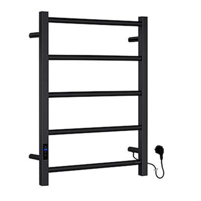 Elektrische Handoekradiator Smedbo Dry 50 x 69 cm Mat Zwart