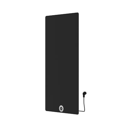 Elektrische Radiator Best Design Brenner Black 120x60cm 750W Mat Zwart