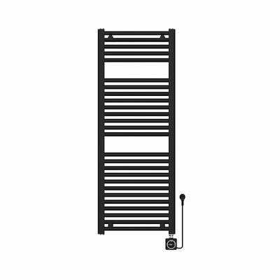Elektrische Radiator BWS Lara 118.5×45 Cm Smart Wifi Mat Zwart