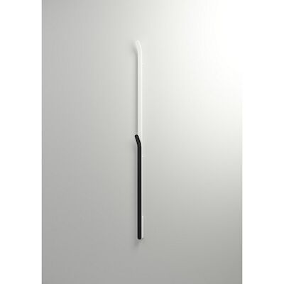 Elektrische Radiator Stick Instamat ARC Handdoekwarmer 170 cm 34W Soft Zwart en Soft Wit