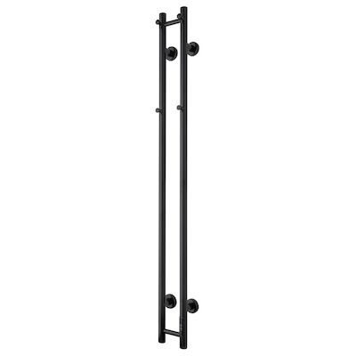 Elektrische Radiator TVS ELDO 2 Zwart met Timer 140×13.5 cm