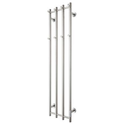 Elektrische Radiator TVS ELDO 4 Edelstaal met Timer 140×34.5 cm