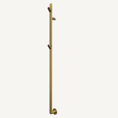 Elektrische Radiator TVS PLUS 1F Geborsteld Goud 150 x 8.5 cm